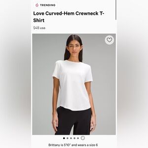 Lululemon Love T-Shirt